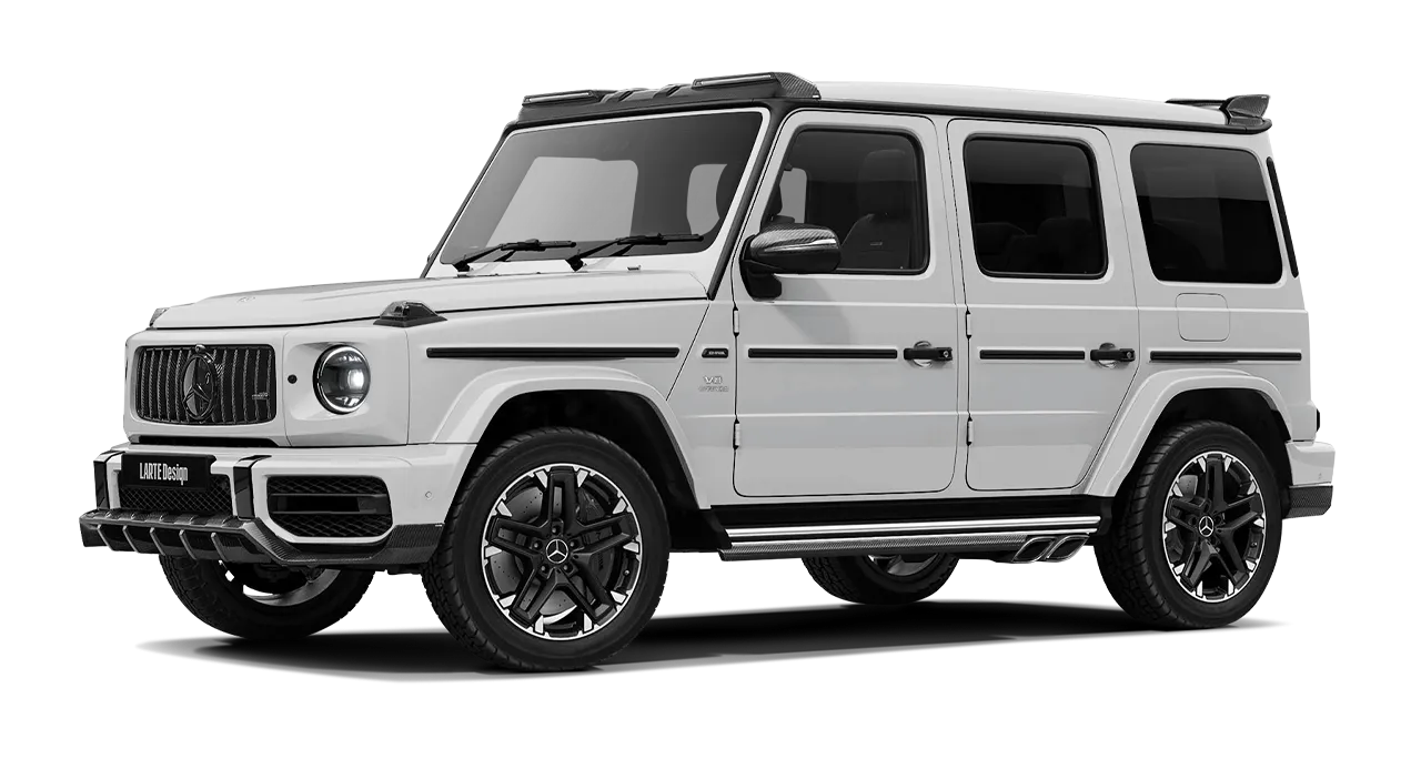 Mercedes G63 AMG W463 front look for Exclusive body kit option