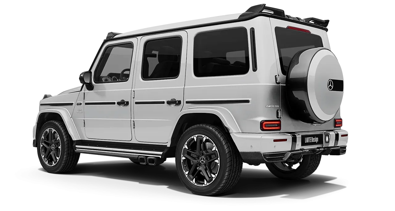 Mercedes G63 AMG W463 rear look for Exclusive body kit option