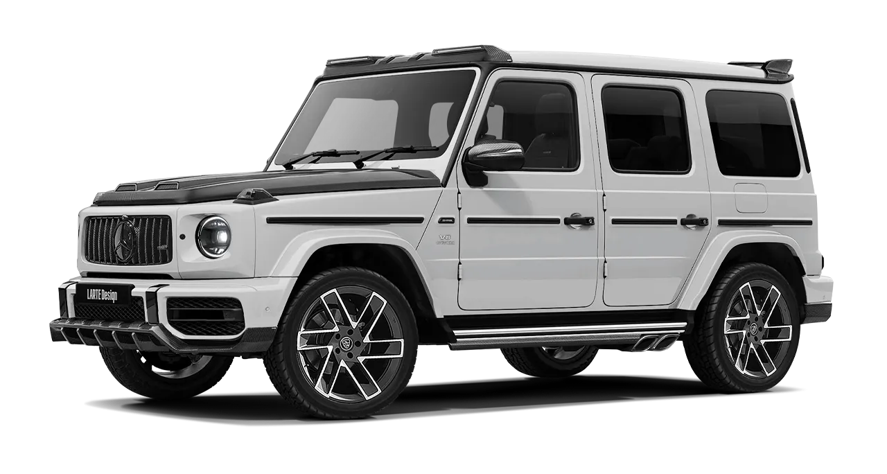 Mercedes G63 AMG W463 front look for Premium body kit option