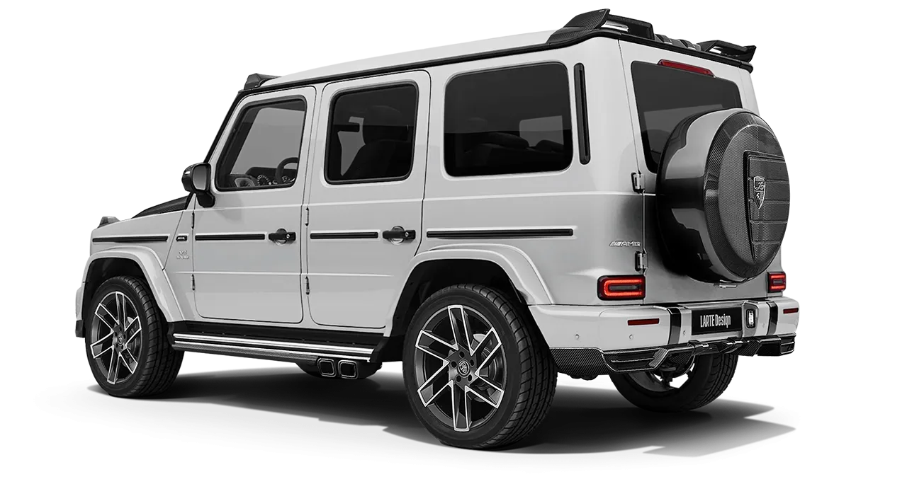 Mercedes G63 AMG W463 rear look for Premium body kit option