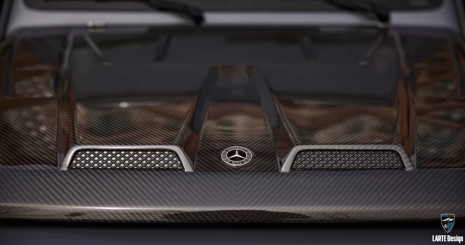 Carbon hood for Mercedes G class W463 G 350 d, 400 d, 500