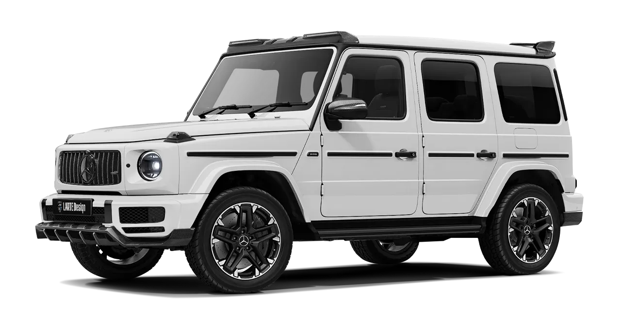 Mercedes G class W463 front look for Exclusive body kit option