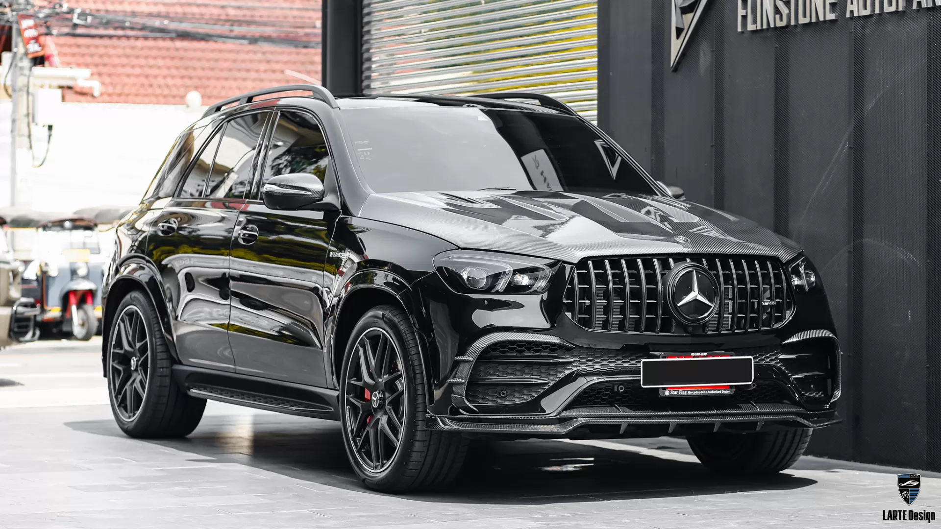 Carbon hood for Mercedes Benz GLE AMG 63 V167 by LARTE Design