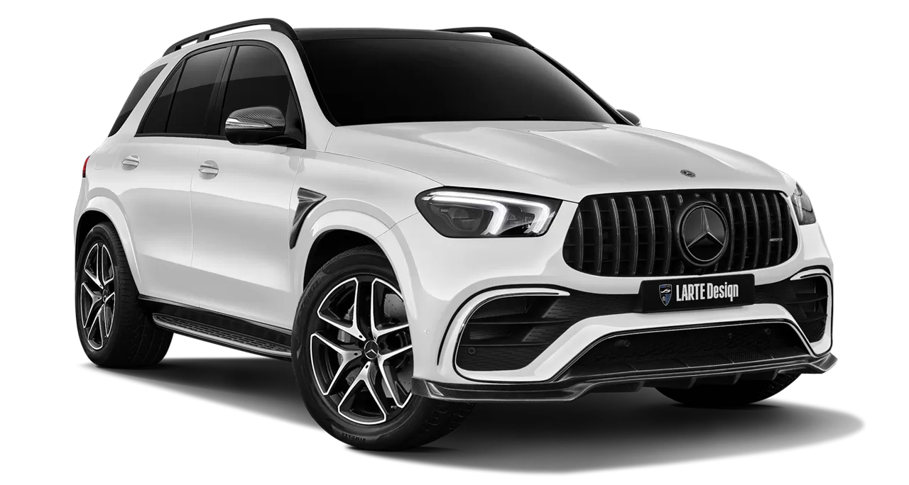 Mercedes GLE V167 AMG front look for Exclusive body kit option