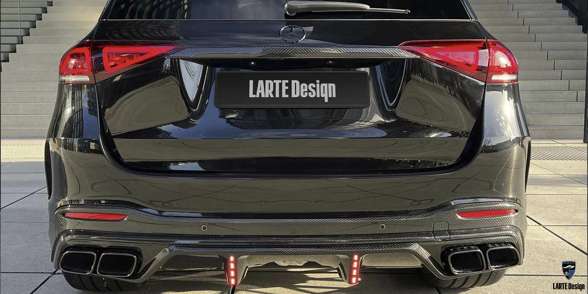 Tuning for Mercedes-AMG GLE 63S 4MATIC Obsidian Black metallic by LARTE Design