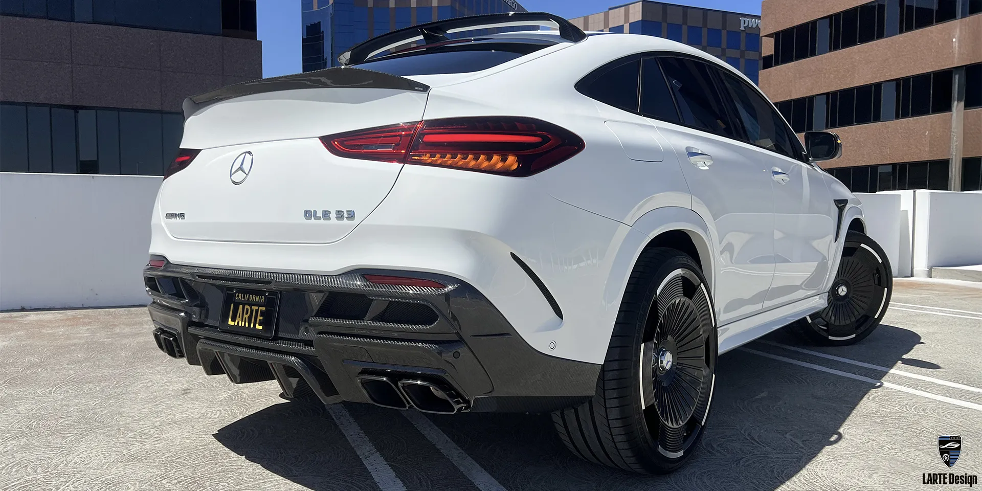 Luxus-Familienauto MERCEDES GLE COUPE C167 FACELIFT mit stylischem Bodykit