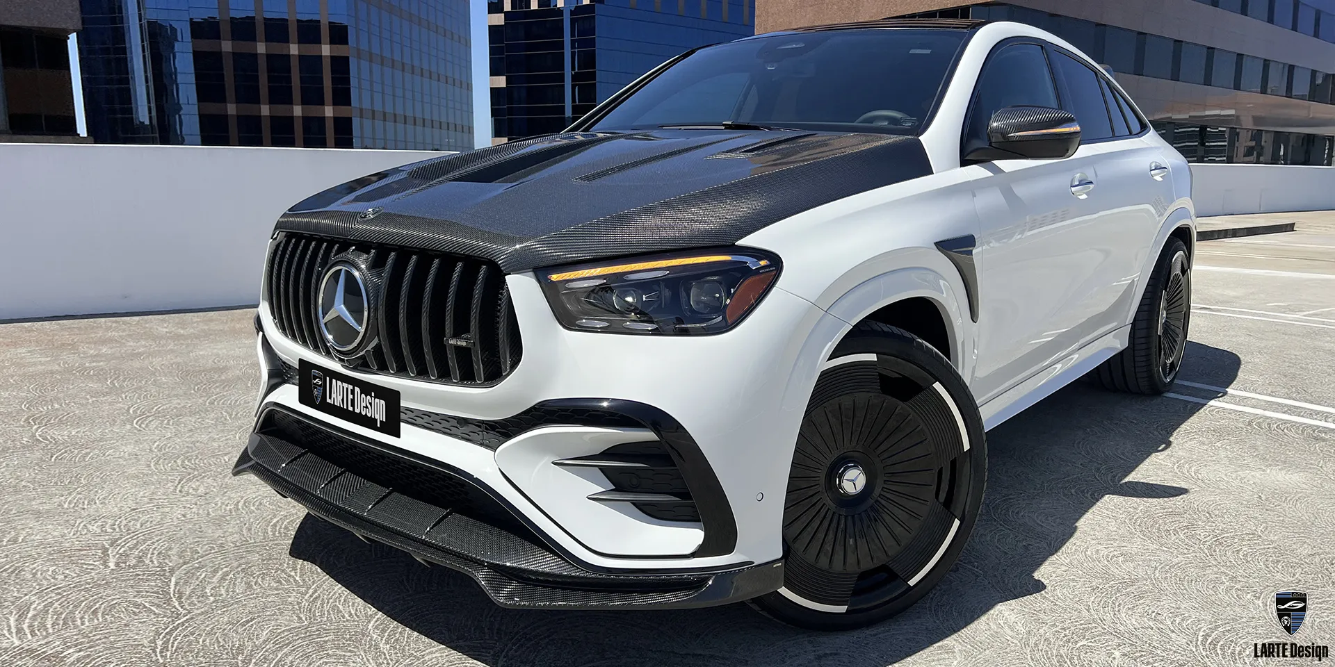 MERCEDES GLE COUPE C167 FACELIFT mit elegantem und modernem Bodykit-Upgrade