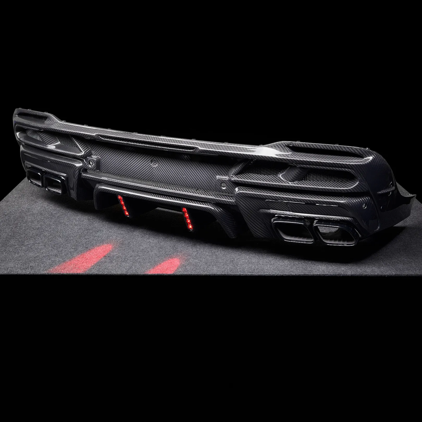 Carbonfaser-Heckdiffusor für Ihren GLE Coupé AMG 63 C167 Facelift im Erscheinungspaket von LARTE Design