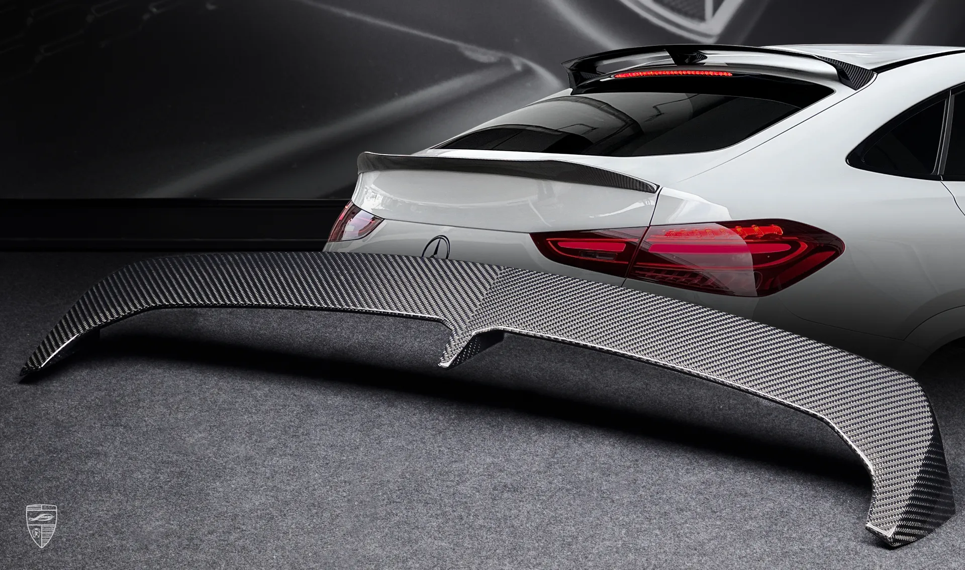 Carbonfaser-Dachspoiler Upgrade für Ihren SUV GLE Coupé AMG 63 C167 Facelift von LARTE Design