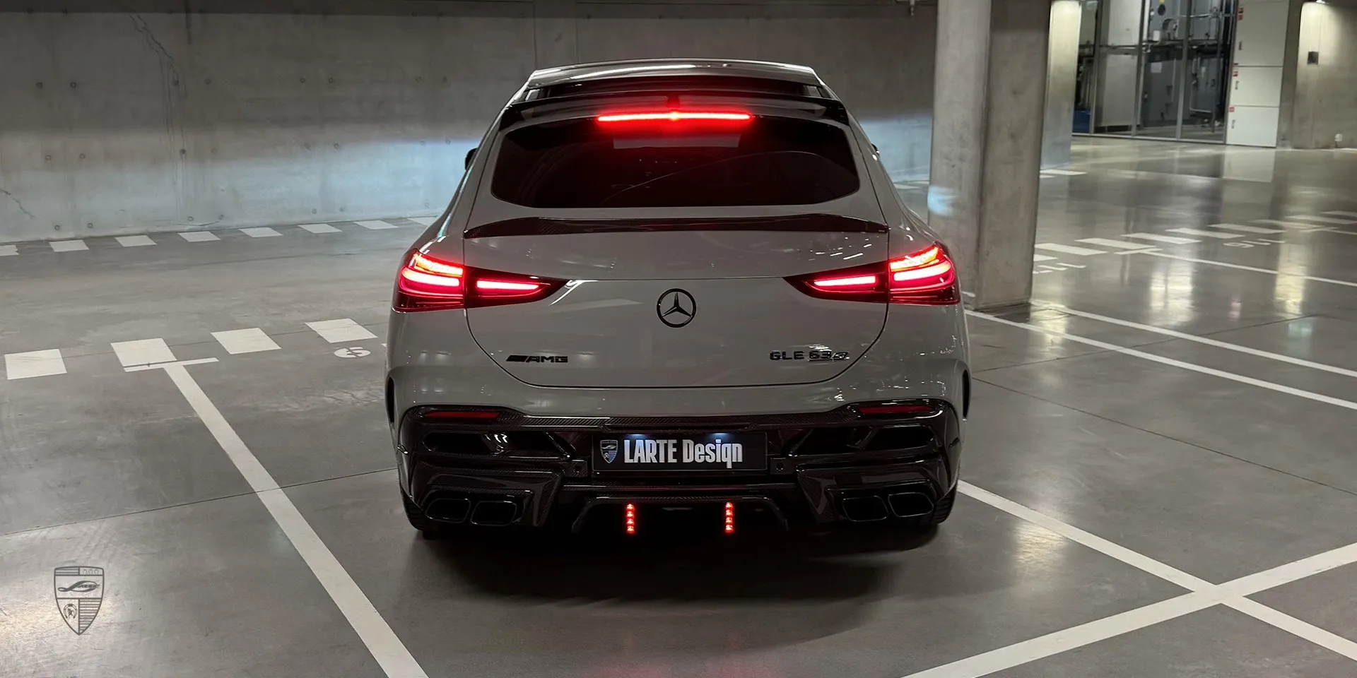 Elegantes, aber kraftvolles Aussehen: Bodykit für Mercedes‑AMG GLE 63 S Coupe Facelift‑Edition