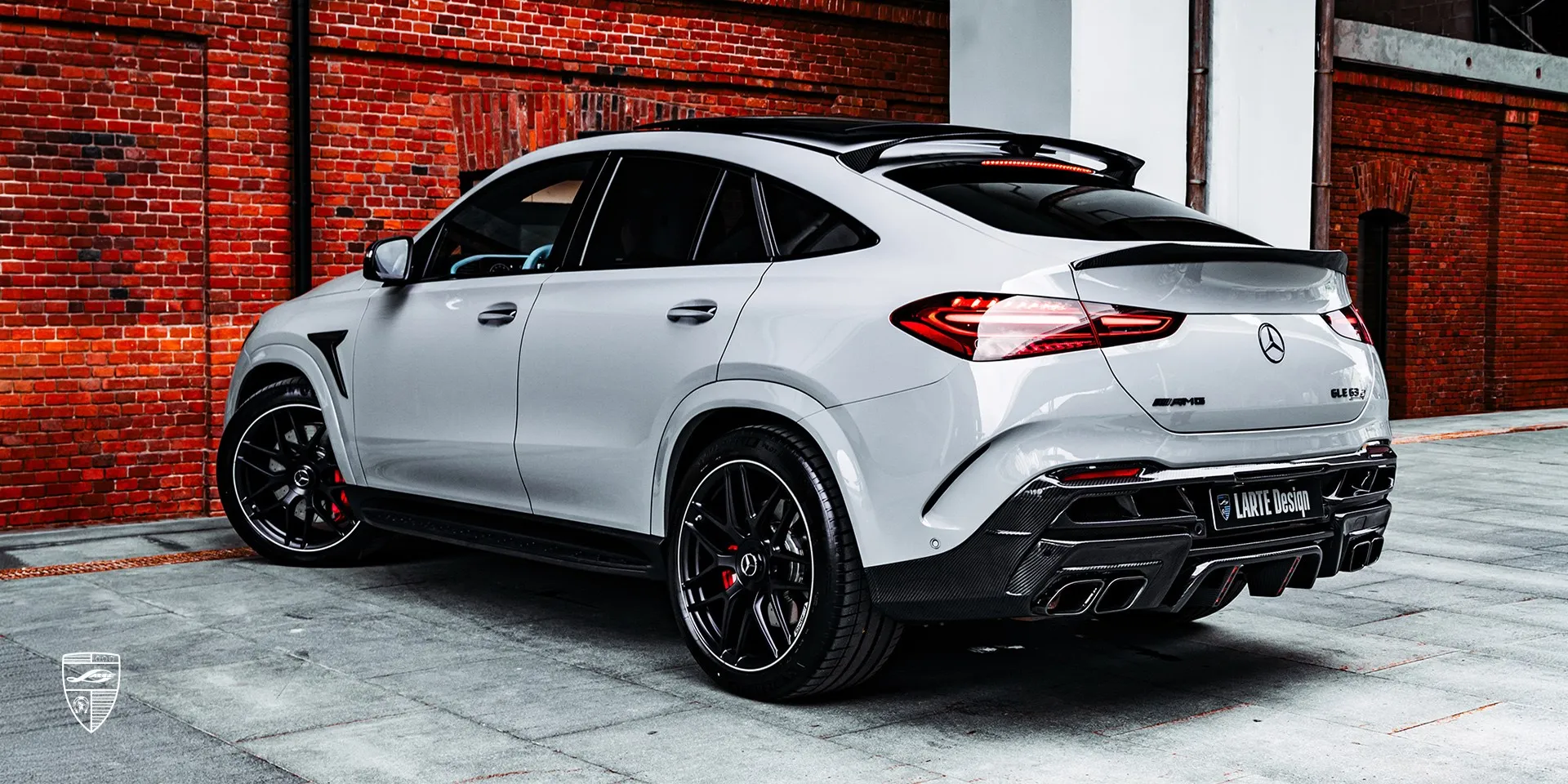 Heckspoiler‑Upgrade im Bodykit für AMG GLE 63 S Coupe Facelift — Hochleistungs‑Coupé