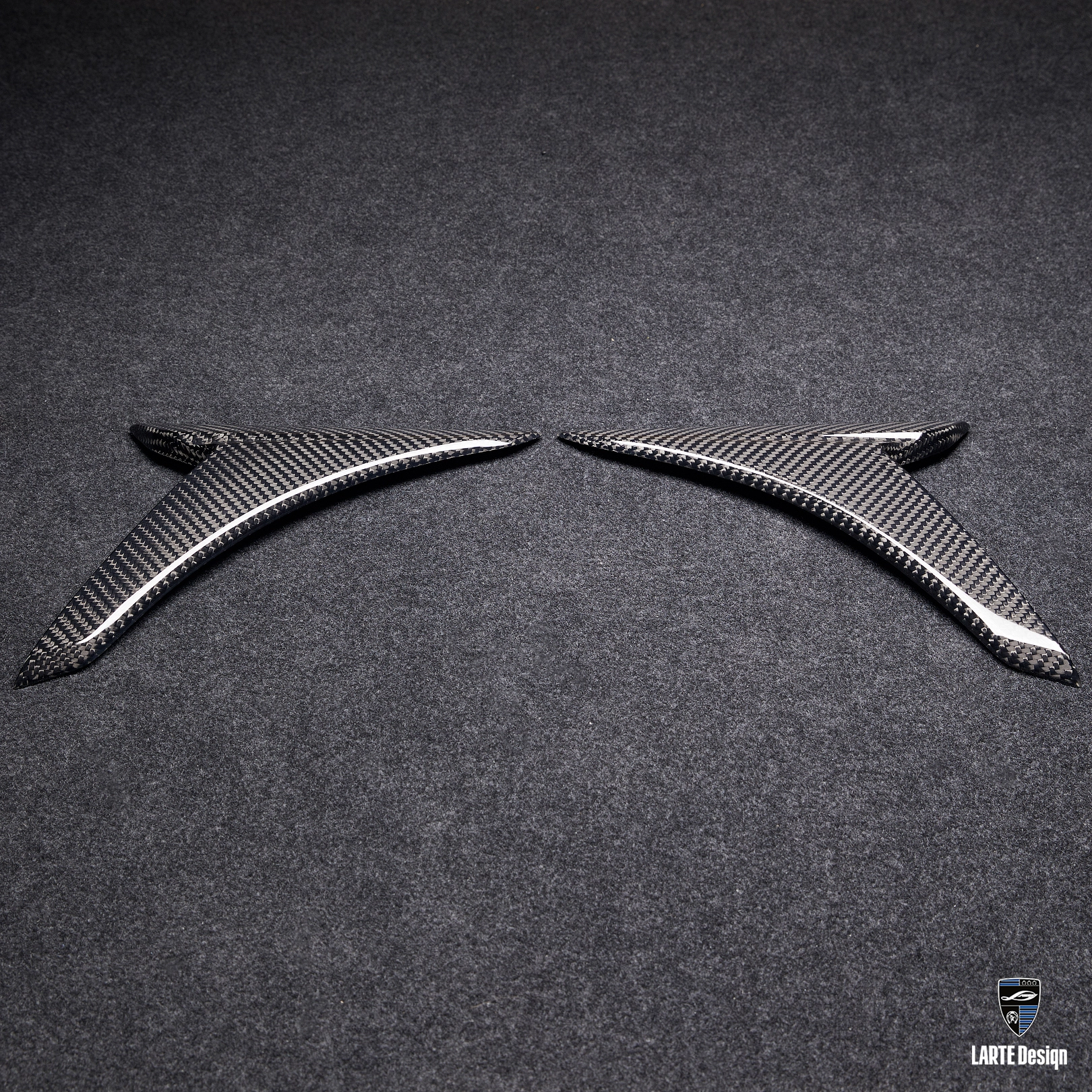 Automotive Trims on the air intakes for Mercedes Benz AMG GLE Coupe 63 S 4MATIC+ C167 M 177 DE 40 AL