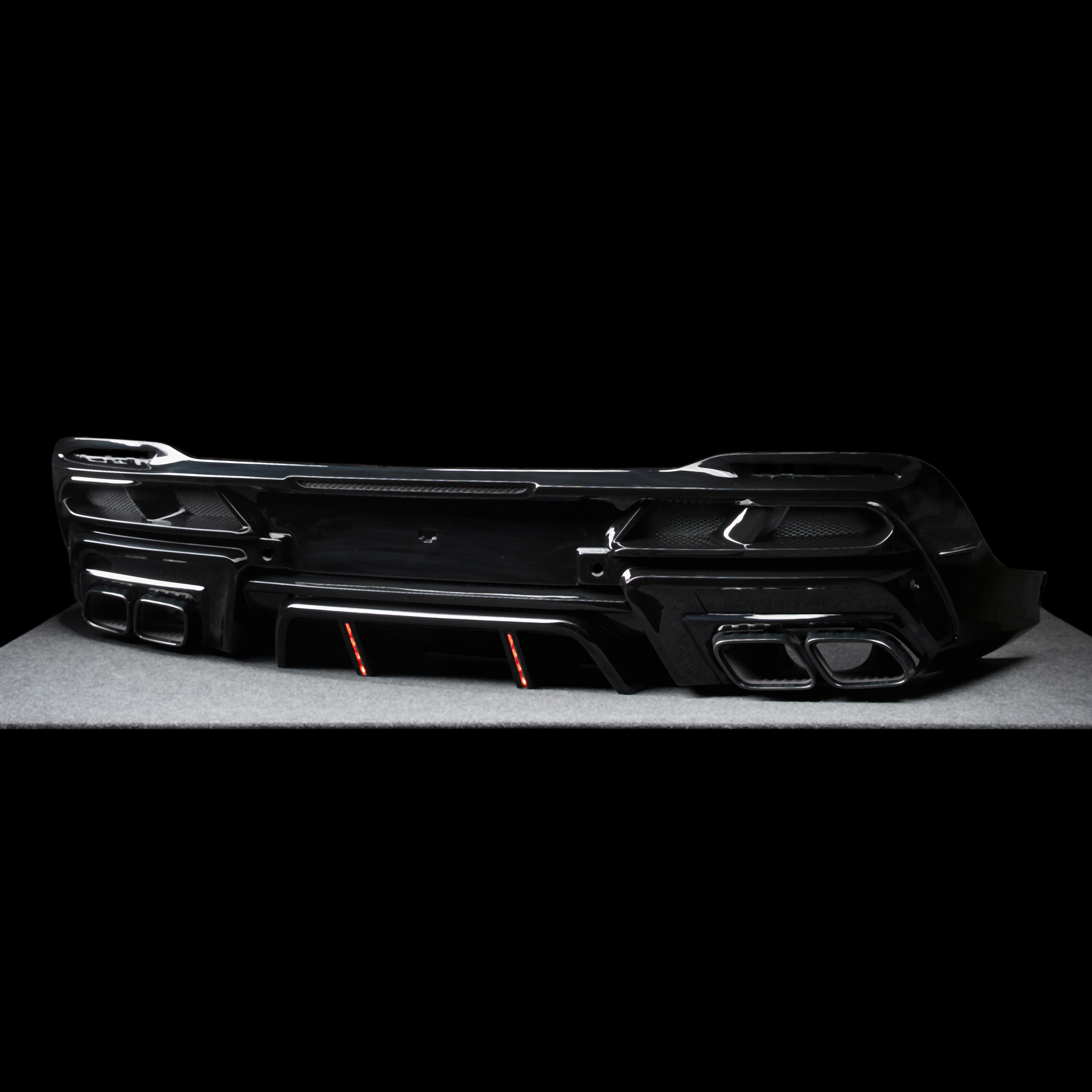 Tuning kits Addon diffuser for Mercedes Benz AMG GLE Coupe 63 S 4MATIC+ C167 M 177 DE 40 AL