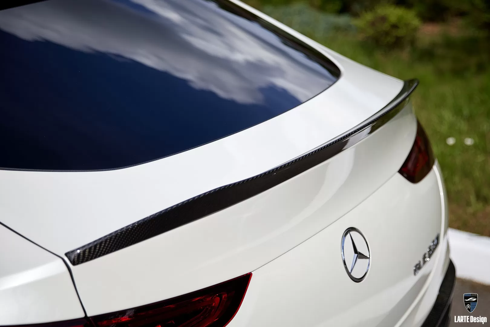 Carbon trunk spoiler for Mercedes Benz AMG GLE Coupe 63 С167 by LARTE Design