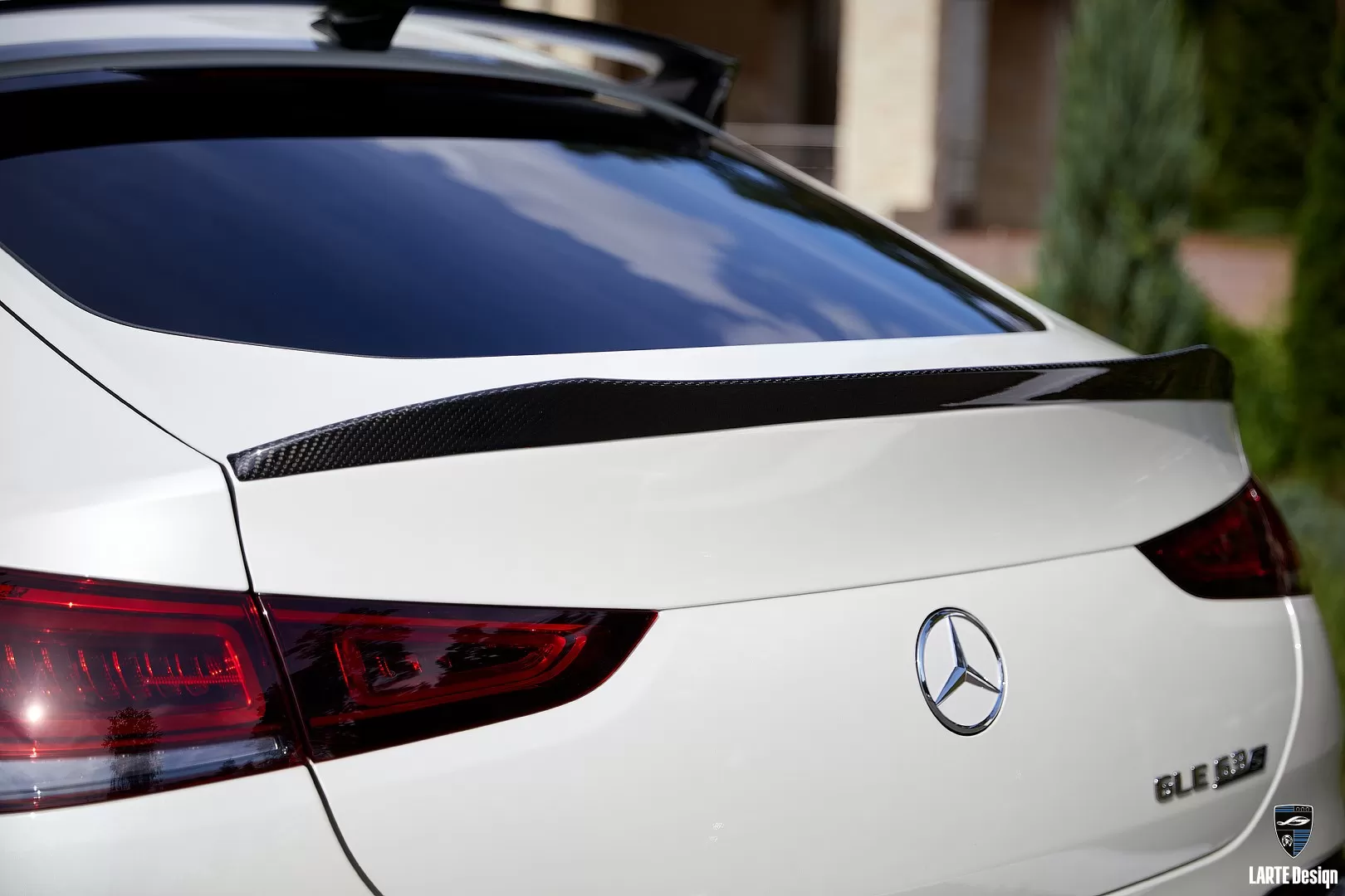 Carbon spoilers for Mercedes Benz AMG GLE Coupe 63 С167 by LARTE Design