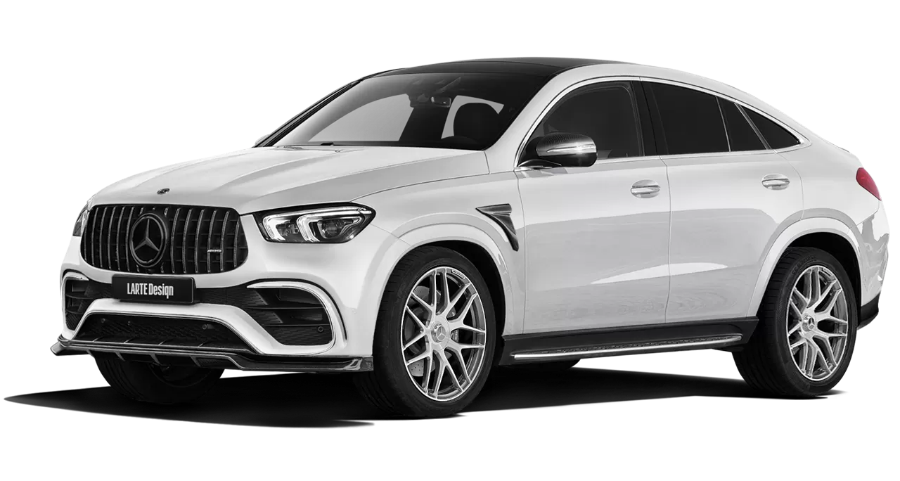 Mercedes GLE Coupe AMG 63 C167 front look for Exclusive body kit option
