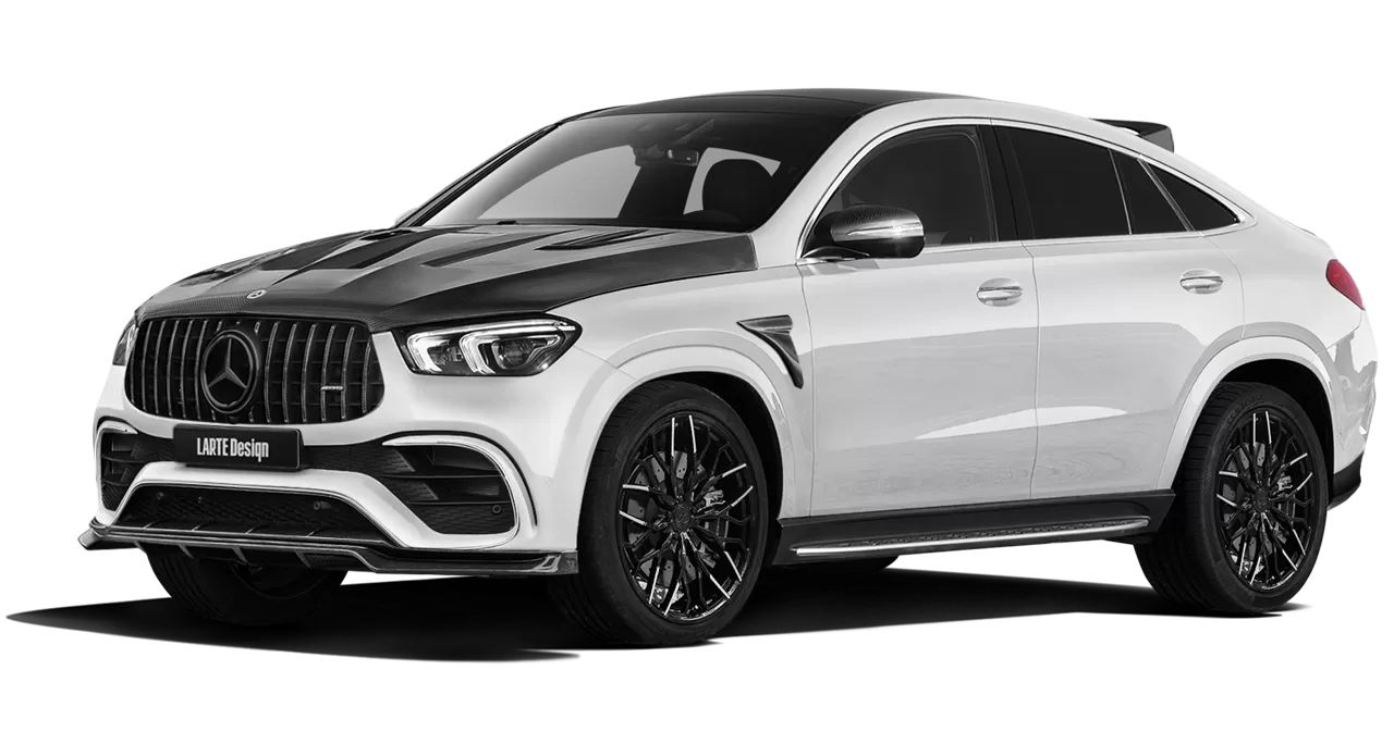 Mercedes GLE Coupe AMG 63 C167 front look for Premium body kit option