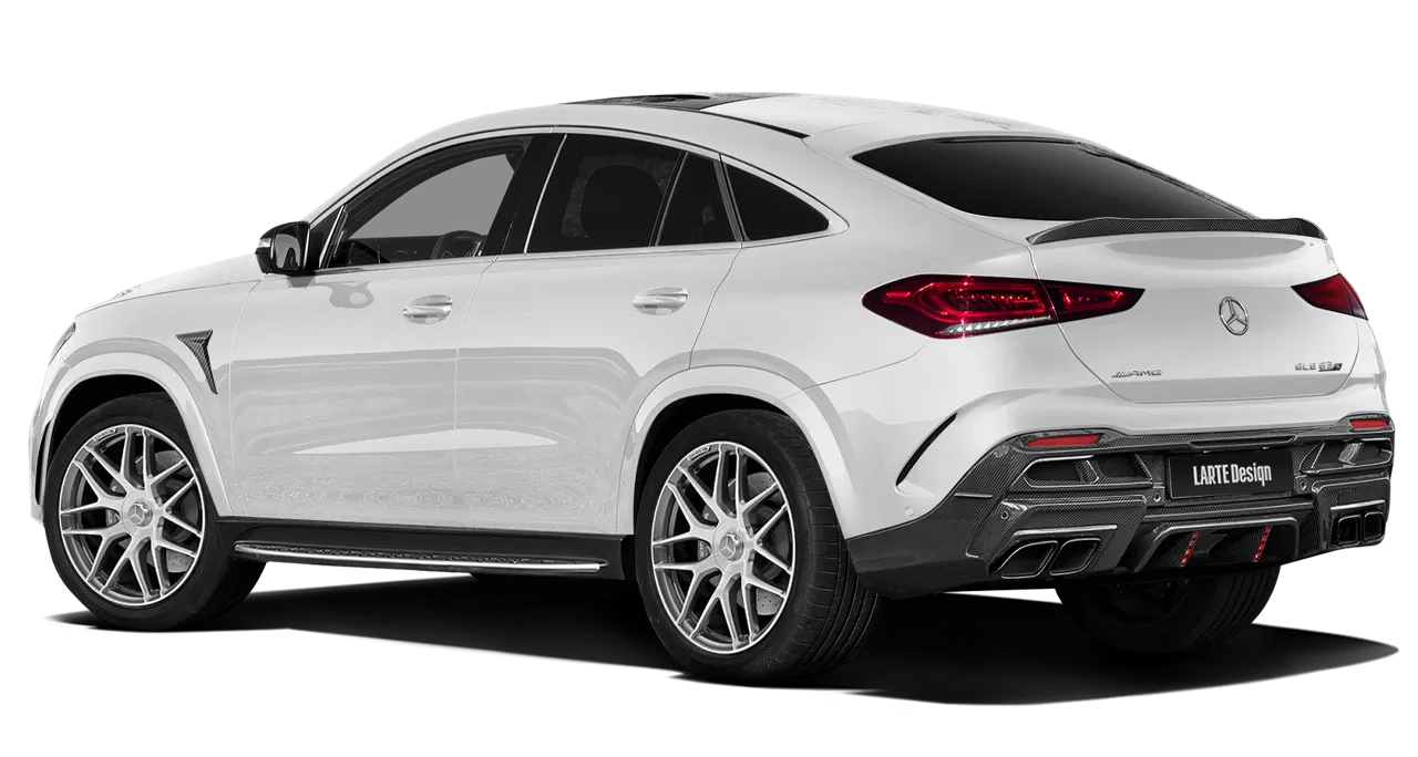 Mercedes GLE Coupe AMG 63 C167 rear look for Exclusive body kit option