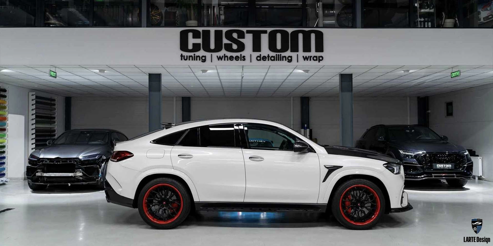 Request for acquire carbon fiber accessories for Mercedes-Benz GLE Coupe 63 S 4MATIC+ С167 MANUFAKTUR Diamond White metallic 