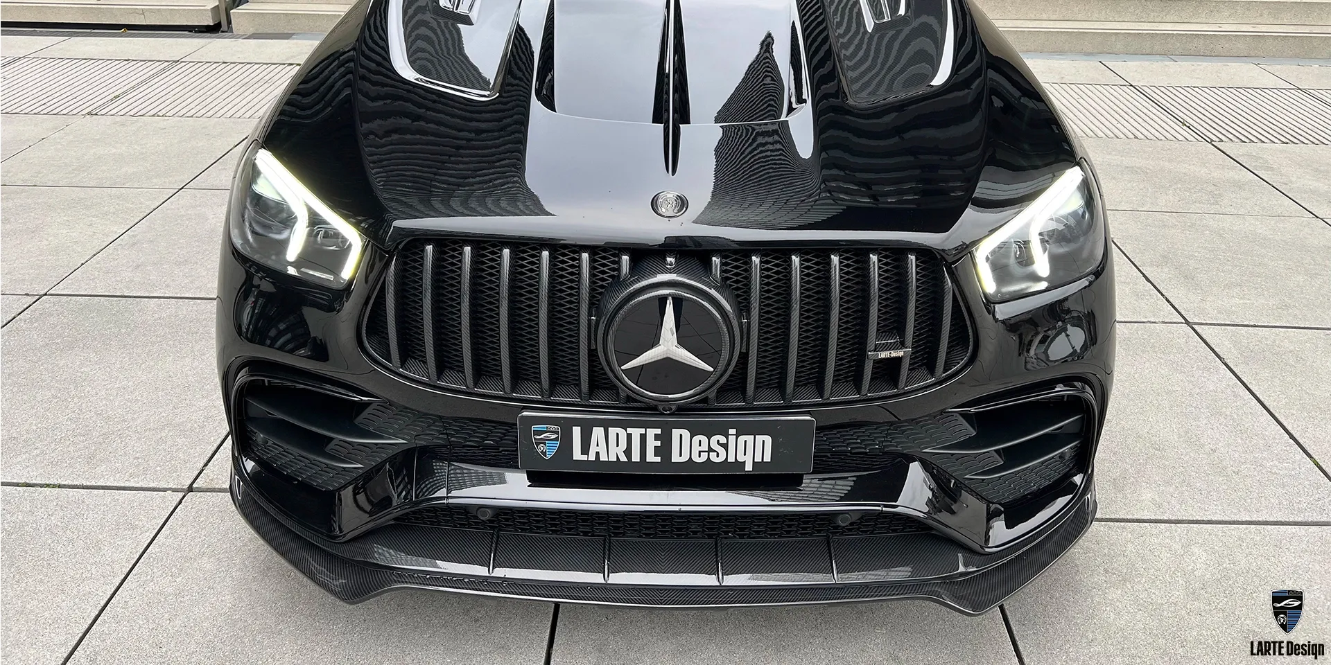 Bodykit für Mercedes-Benz AMG GLS COUPE 63 4MATIC+ C167 Selenitgrau Metallic 