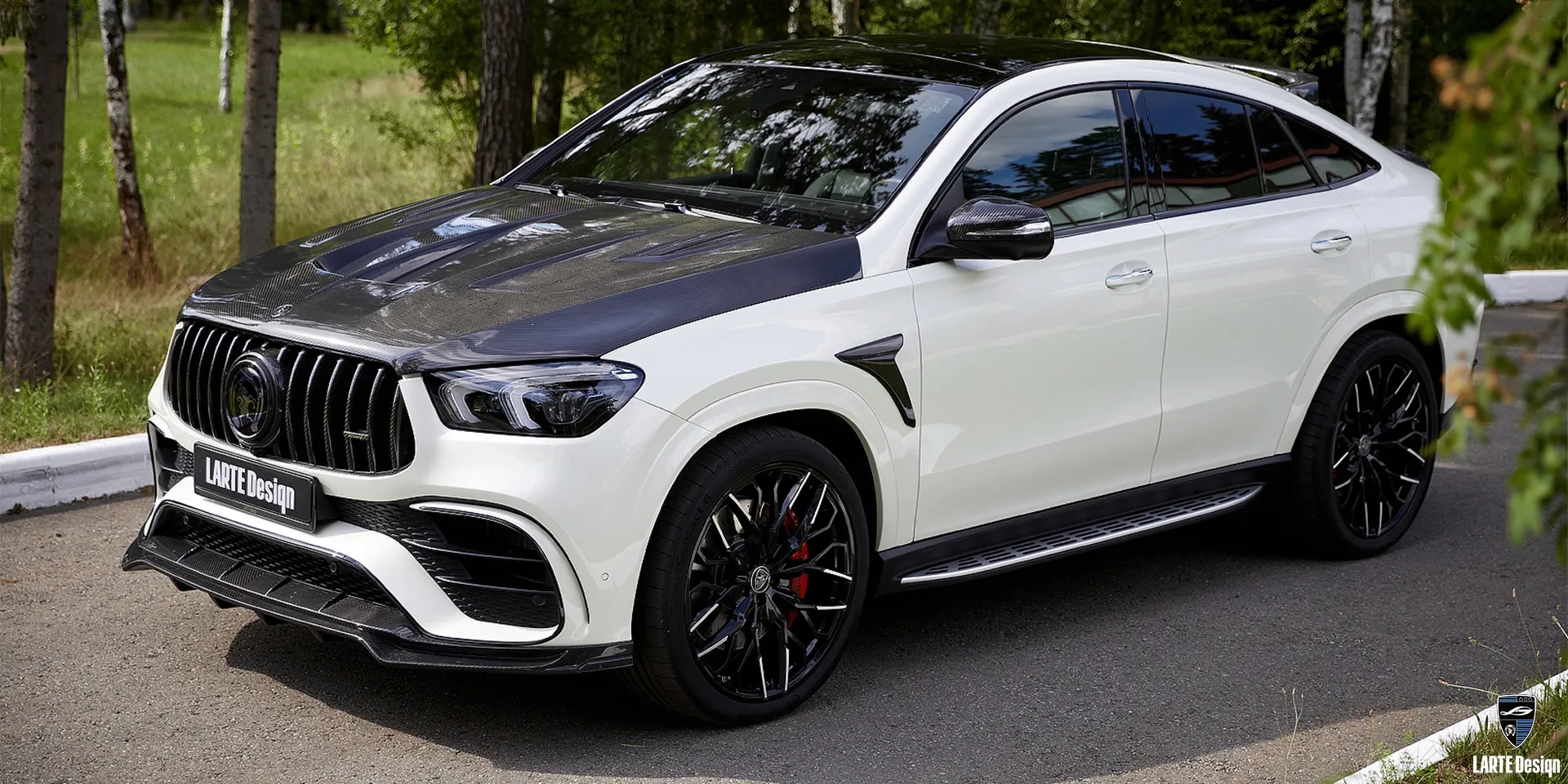 Karosserie-Kit für Mercedes Benz AMG GLS COUPE 63 4MATIC+ C167 Obsidian Schwarz Metallic 2019