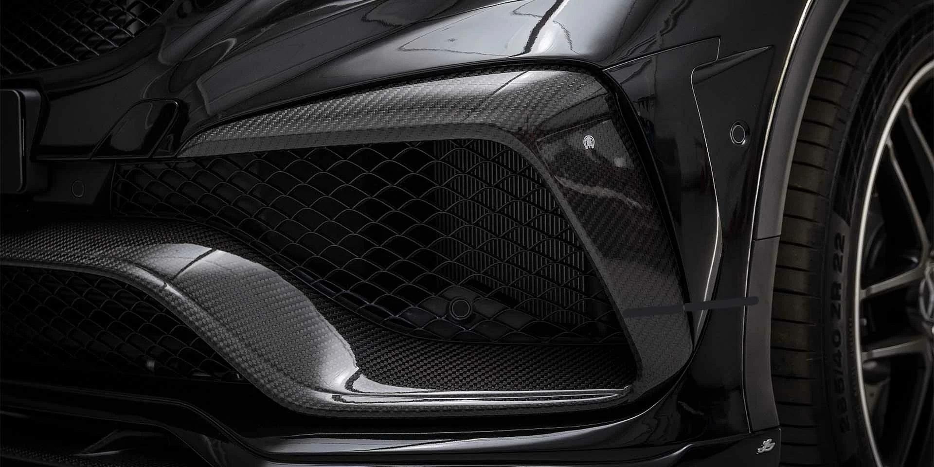 Vehicles front bumper design element Winner for Mercedes Benz GLE Coupe C292 2014 - 2020