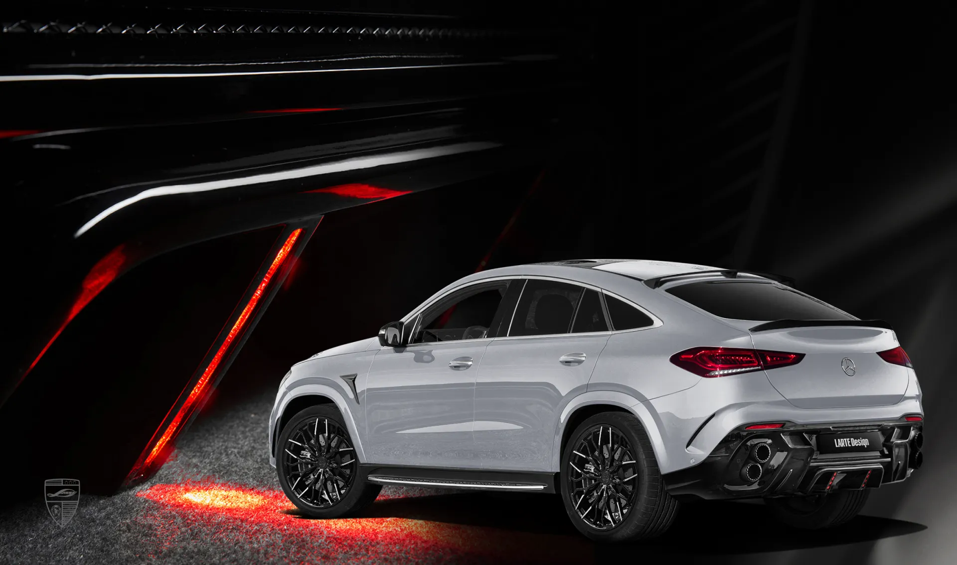 Additional brake lights for your Mercedes GLE Coupe C167 in new appearance package Additional brake lights for your Mercedes GLE Coupe C167 in the appearance package by LARTE Design