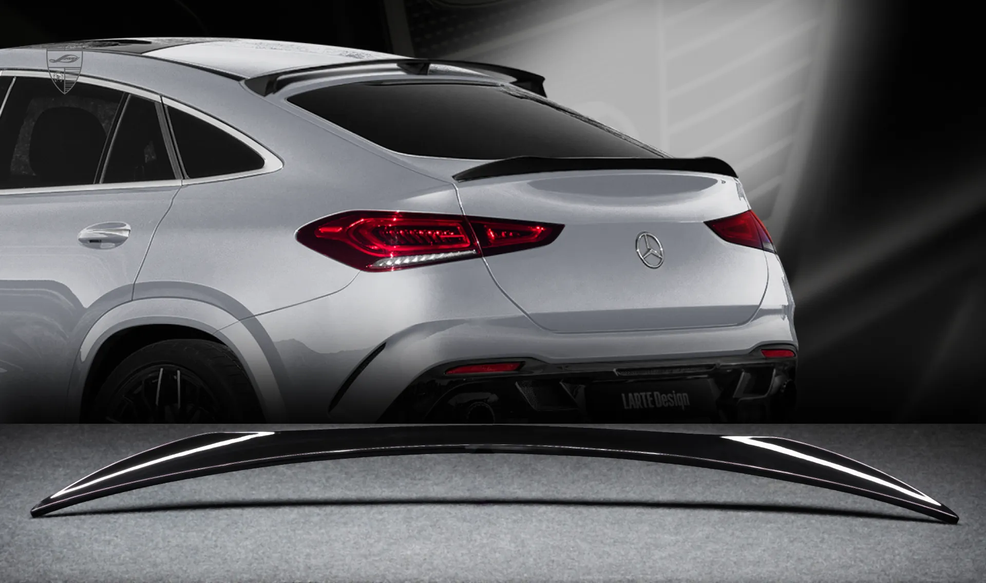Heckspoiler für Ihren Mercedes GLE Coupe C167 im Umrüstkit von LARTE Design