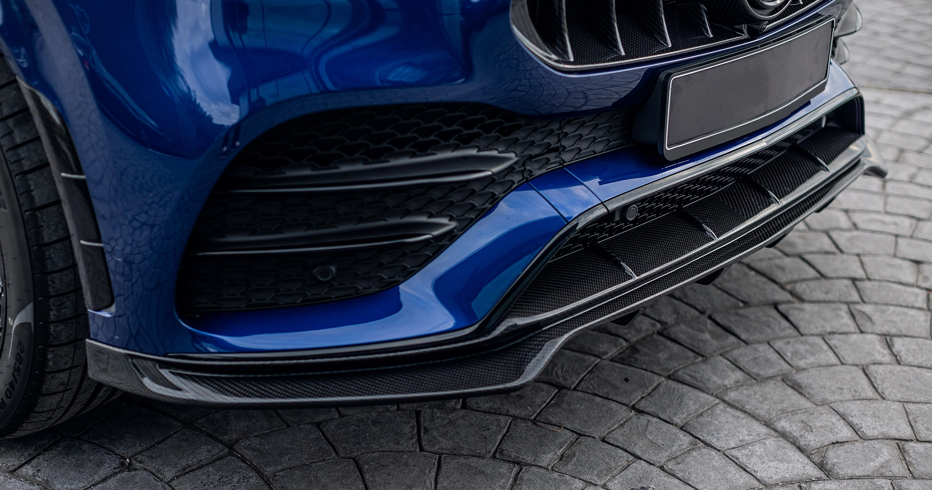 Vehicles front bumper design element for Mercedes Benz GLE 53 4MATIC+ Coupe C167 M 256 E 30 DEH LA G