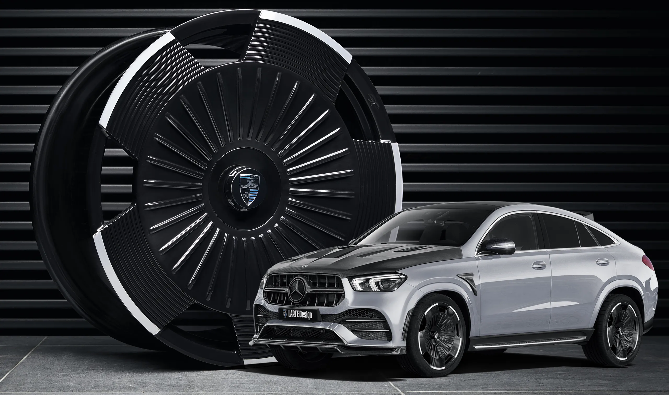 Räder für Ihren Mercedes GLE Coupe C167 im Umrüstkit von LARTE Design