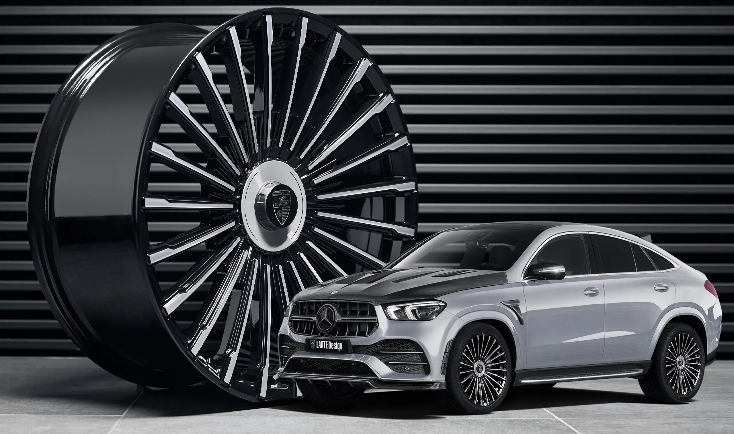 Felgen für Ihren Mercedes GLE Coupe C167 im Erscheinungspaket von LARTE Design