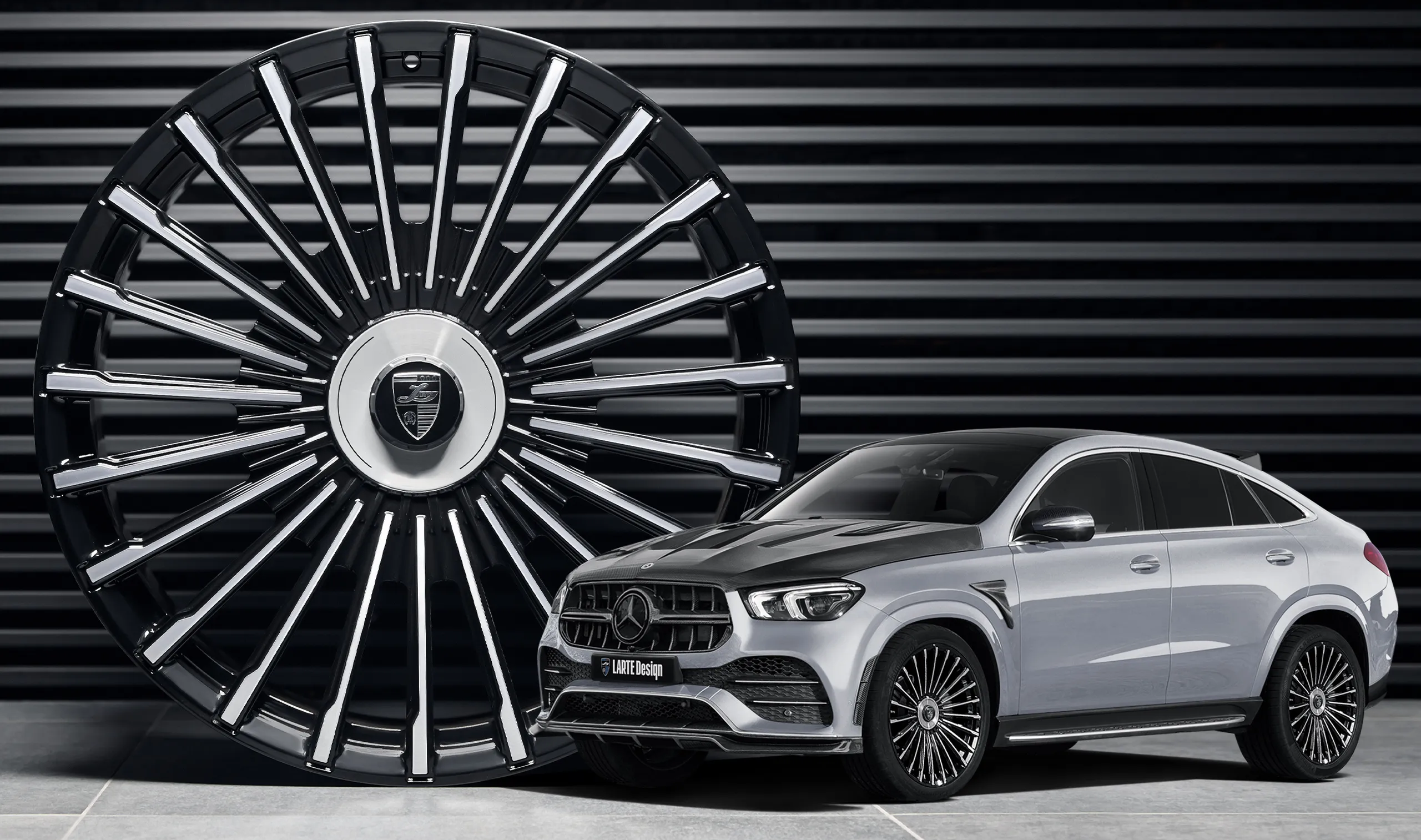 Felgen Upgrade für Ihren SUV Mercedes GLE Coupe C167 von LARTE Design