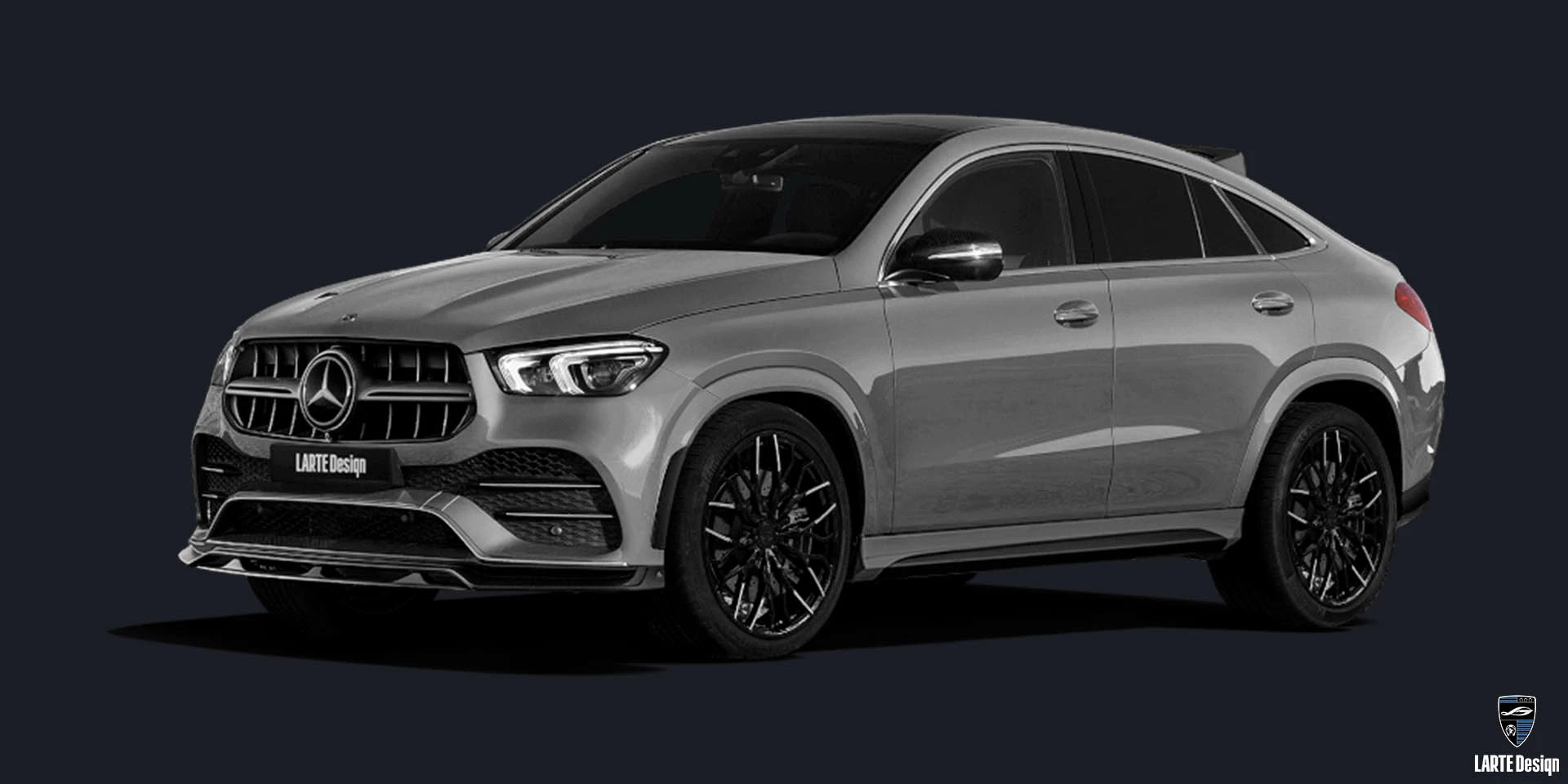 Individuelles Body-Kit für Mercedes-Benz GLE Coupe GLE Grau metallic