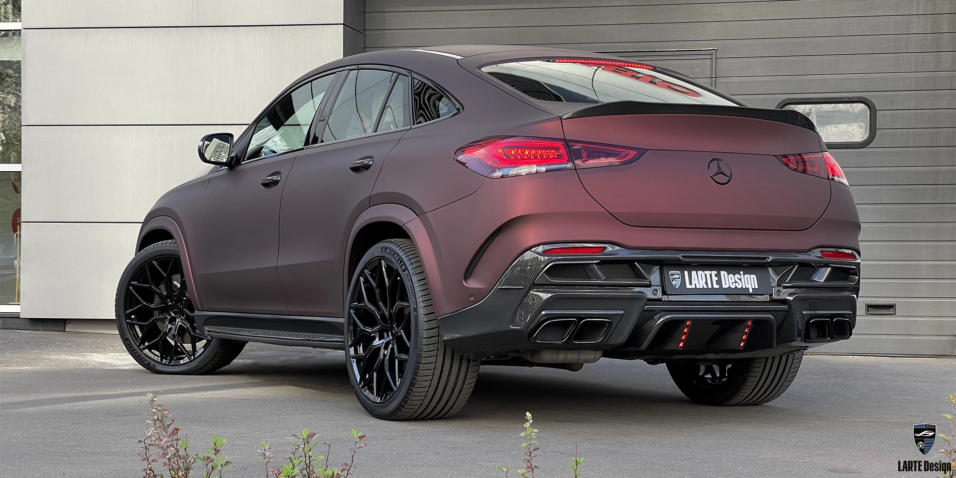 Buy body kit 2024 for Mercedes-Benz GLE Coupe 53 4MATIC+ С167 purple wrap