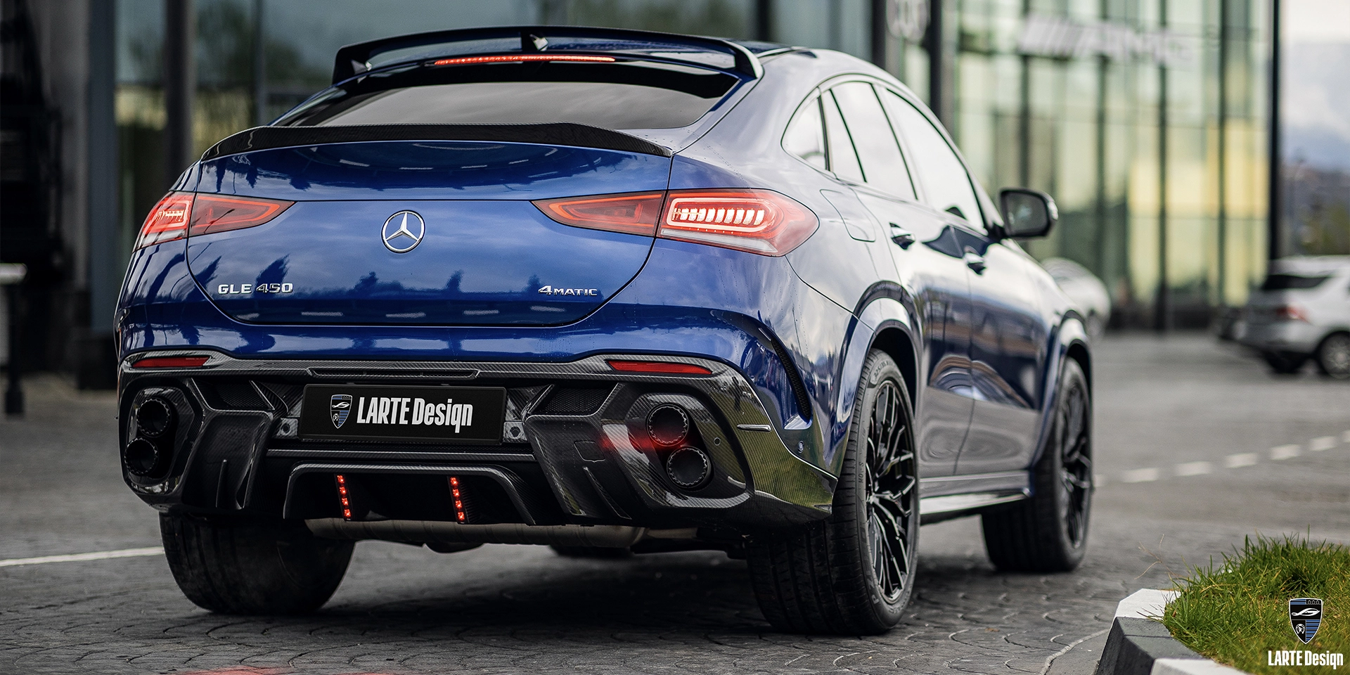Acquire Exhaust tips Mercedes-Benz GLE Coupe 53 4MATIC+ С167 Blue Gem 2023