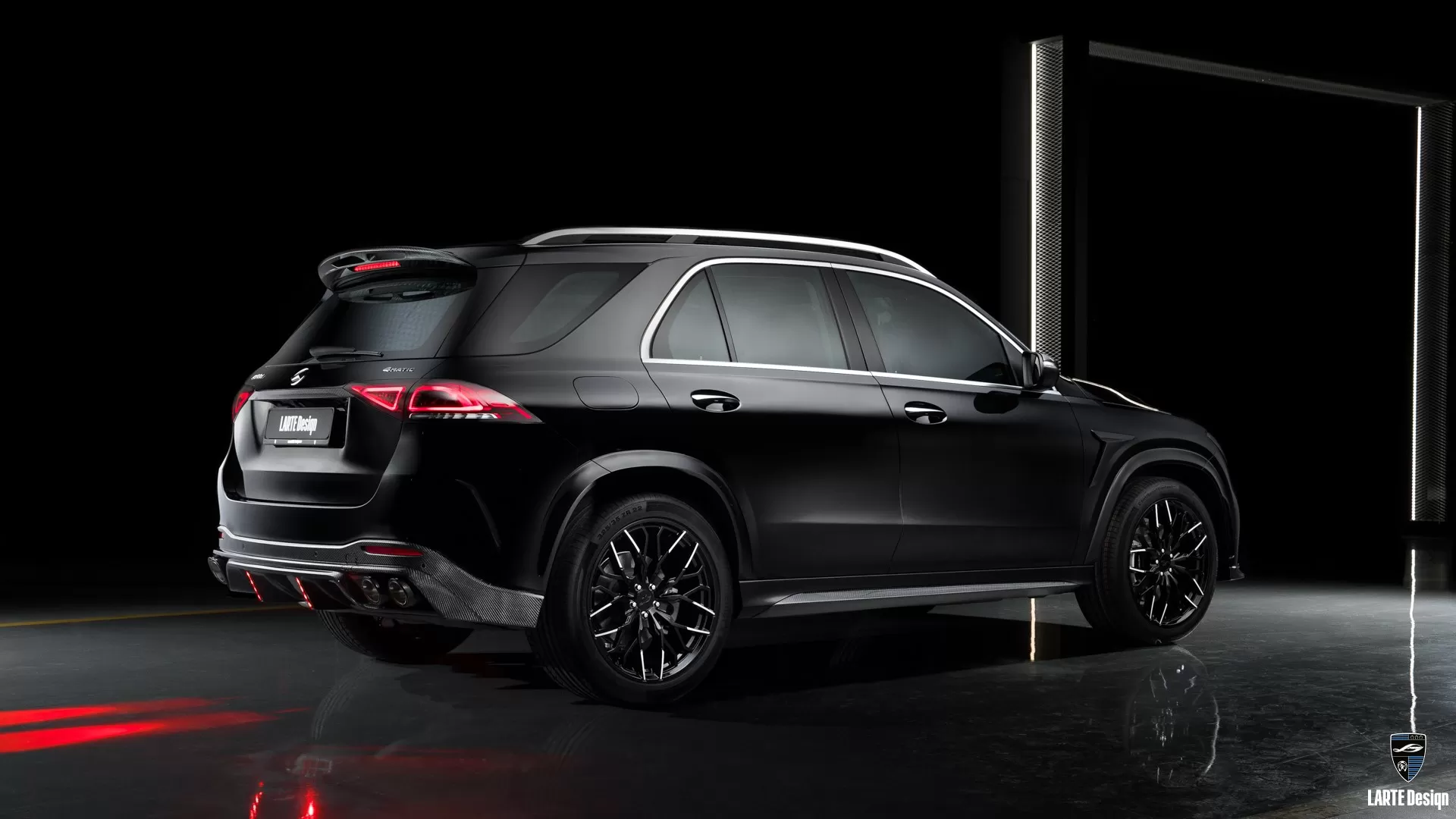 Tuning with new wheels for Mercedes GLE V167 by LARTE Design