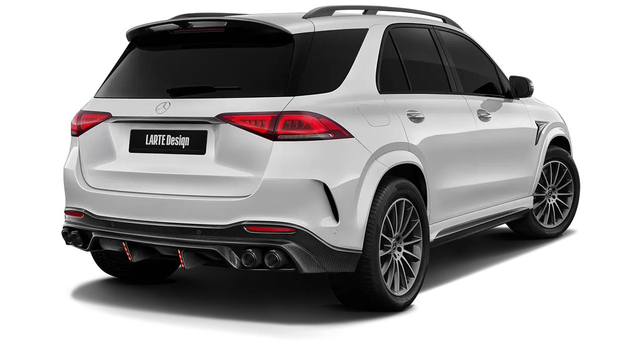 Mercedes GLE V167 rear look for Exclusive body kit option