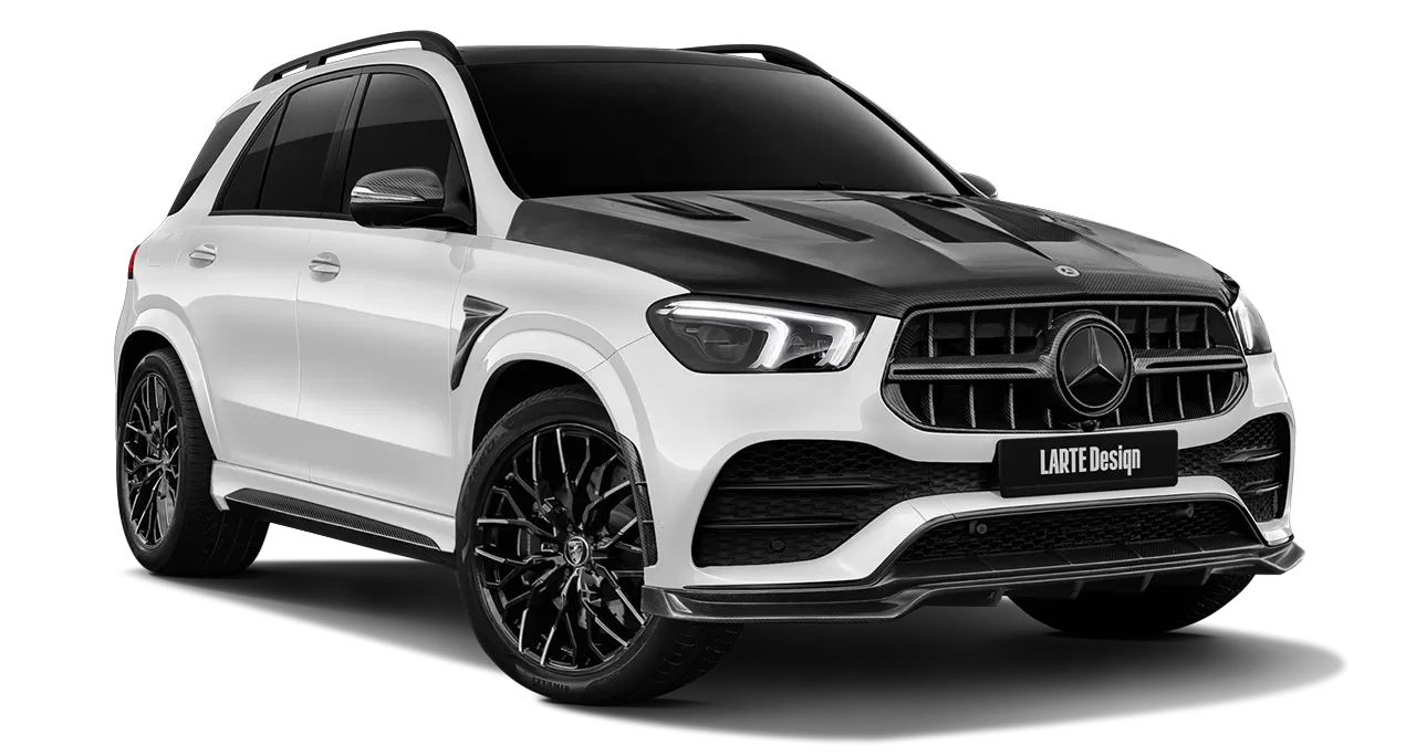 Mercedes GLE V167 front look for Premium body kit option