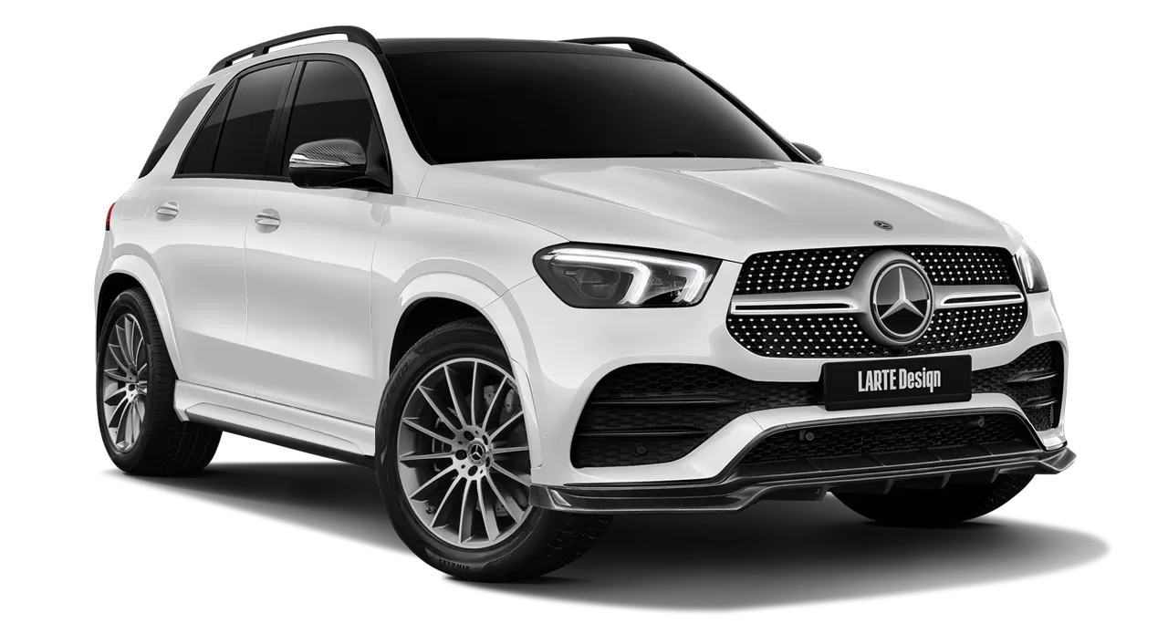 Mercedes GLE V167 front look for Stylish body kit option