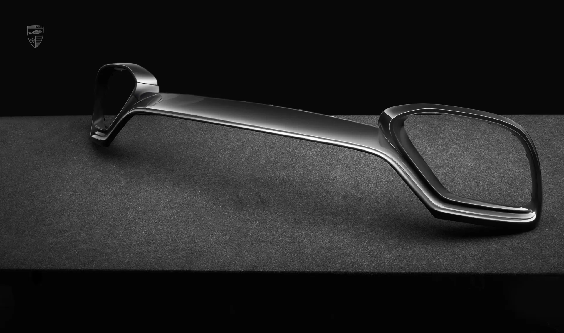 Front bumper overlay upgrade for the family car Mercedes GLS AMG 63 X167 Facelift from LARTE Design