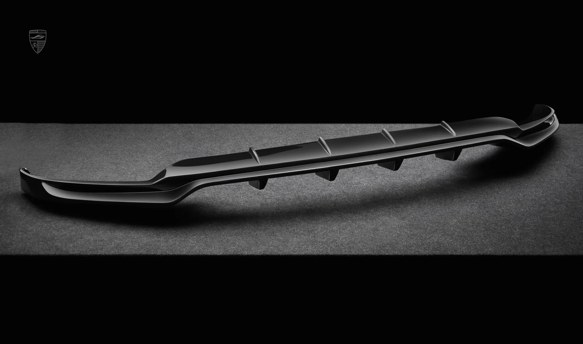 Front bumper splitter upgrade for your SUV Mercedes GLS AMG 63 X167 Facelift from LARTE Design