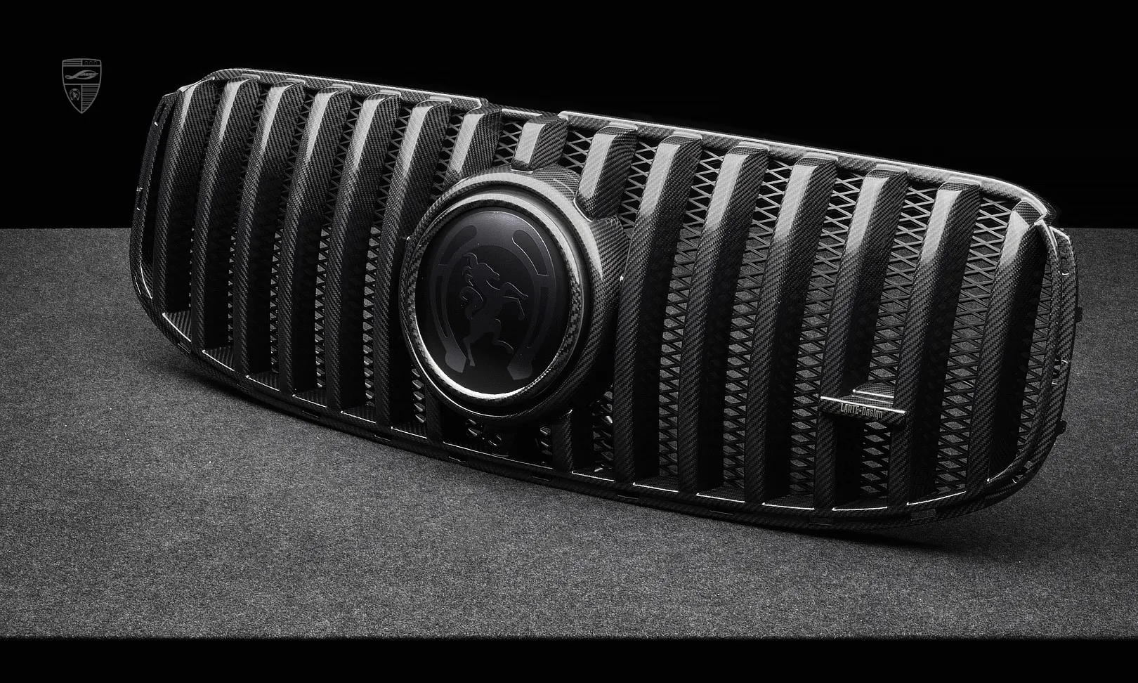 Carbon grille trim for your Mercedes GLS AMG 63 X167 Facelift in the appearance package by LARTE Design