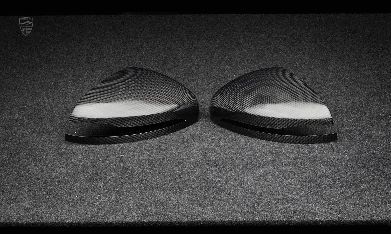 Carbon mirror caps upgrade for the family car Mercedes GLS AMG 63 X167 Facelift from LARTE Design