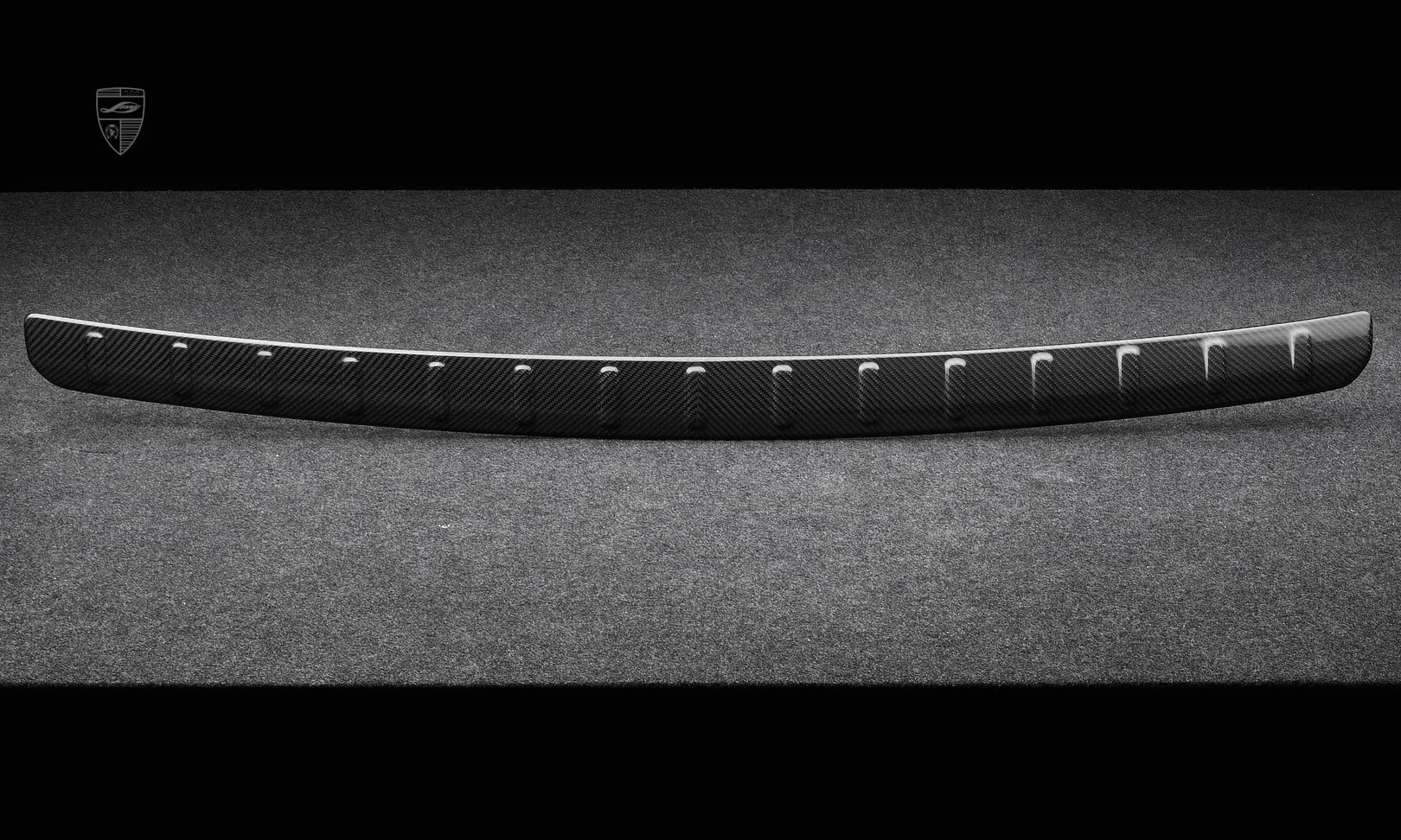 Rear bumper overlay upgrade for the family car Mercedes GLS AMG 63 X167 Facelift from LARTE Design