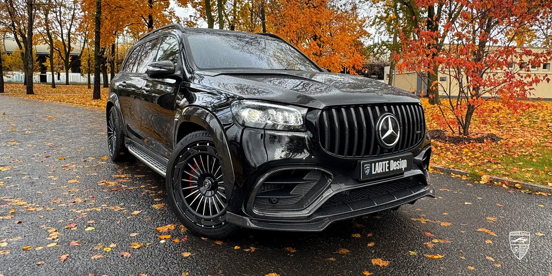 Mercedes GLS X167 facelift — custom luxury car with WINNER widebody conversion and brutal look