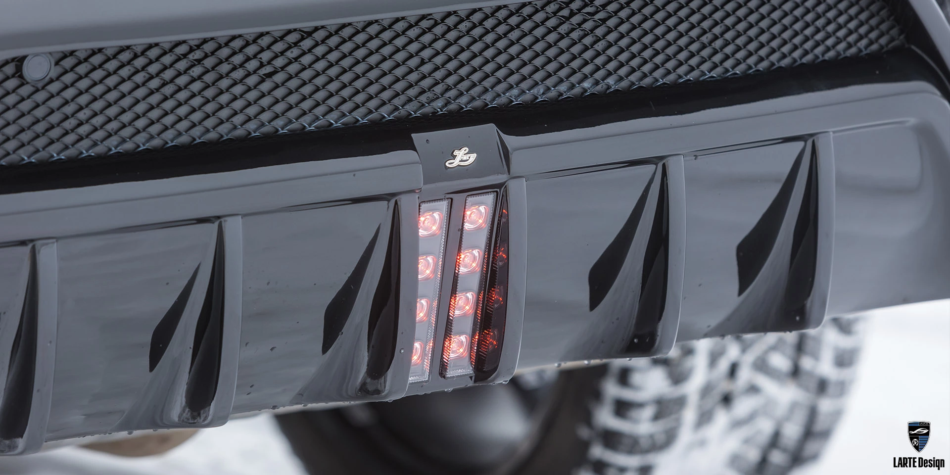 Parts Back lights cover for Mercedes-Benz GLS Х166 2015-2020 