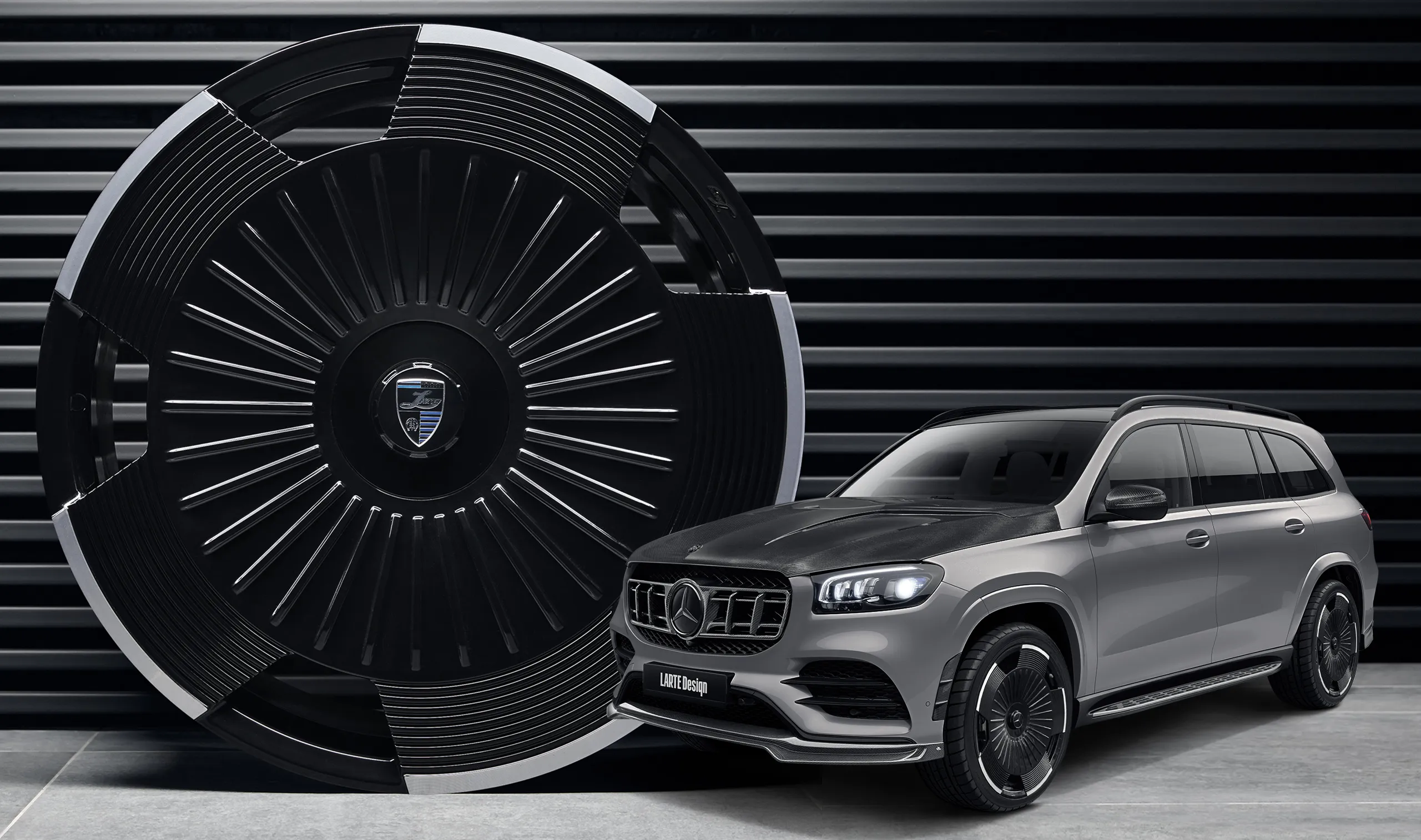 Felgen für Ihren Mercedes GLS X167 im Umrüstkit von LARTE Design