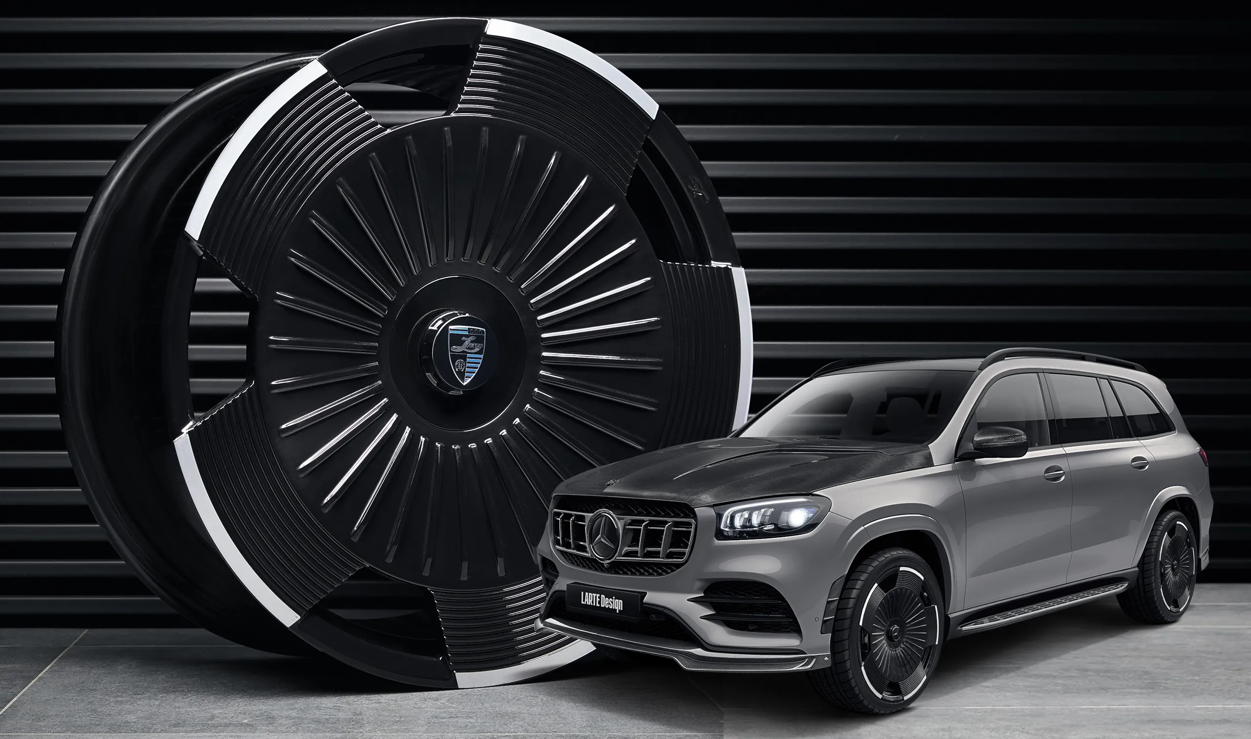 Räder für Ihren Mercedes GLS X167 im Umrüstkit von LARTE Design