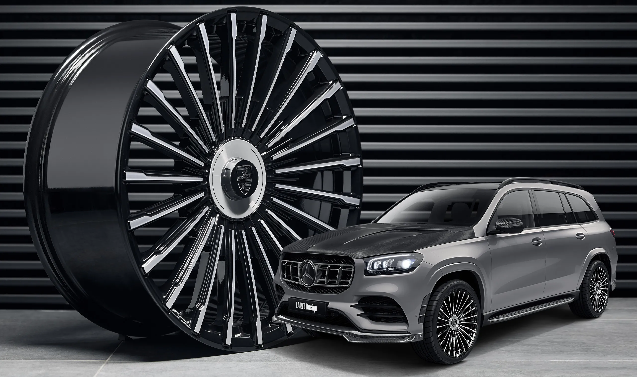 Felgen für Ihren Mercedes GLS X167 im Erscheinungspaket von LARTE Design