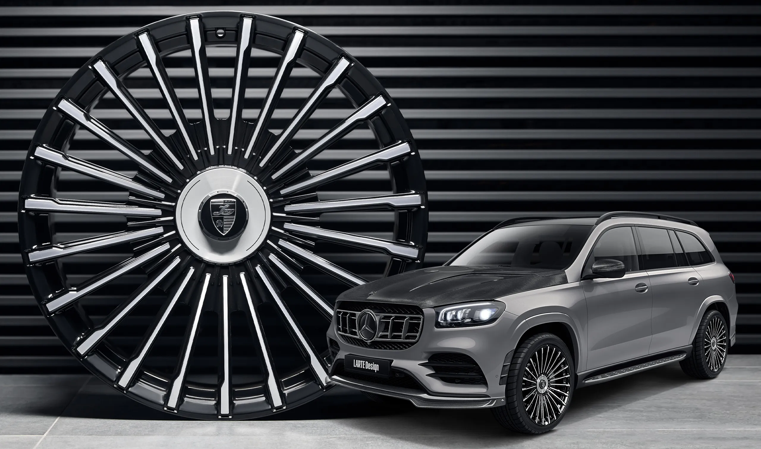 Felgen Upgrade für Ihren SUV Mercedes GLS X167 von LARTE Design